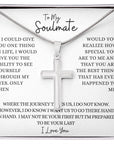 Soulmate | The Journey (Stainless Steel Cross Necklace)