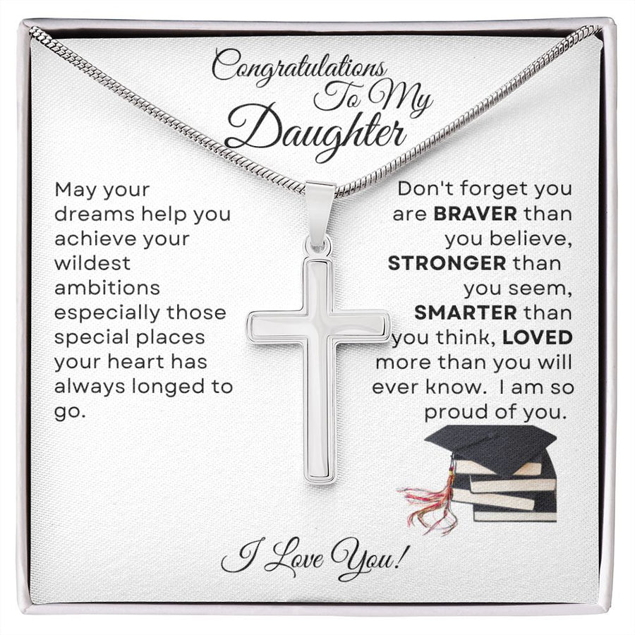 Graduation | Congratulations (Cross Necklace)