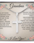 Grandmother | Thank you ( Cross Necklace)