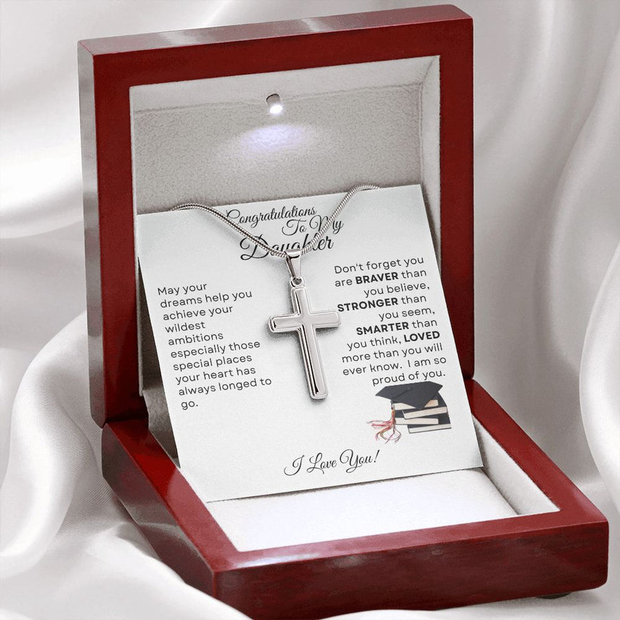 Graduation | Congratulations (Cross Necklace)