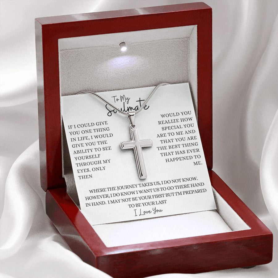 Soulmate | The Journey (Stainless Steel Cross Necklace)