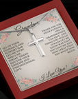 Grandmother | Thank you ( Cross Necklace)