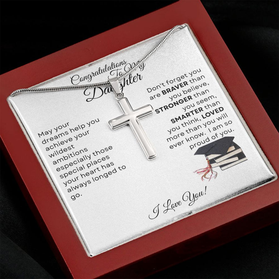 Graduation | Congratulations (Cross Necklace)