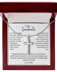 Soulmate | The Journey (Stainless Steel Cross Necklace)