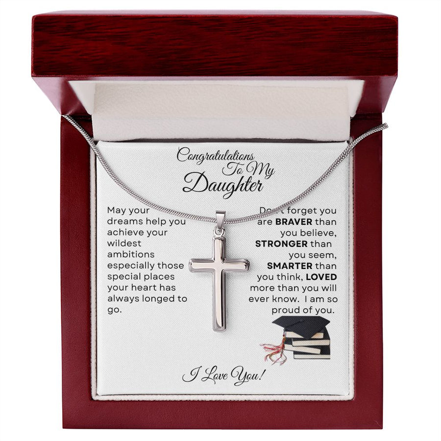 Graduation | Congratulations (Cross Necklace)