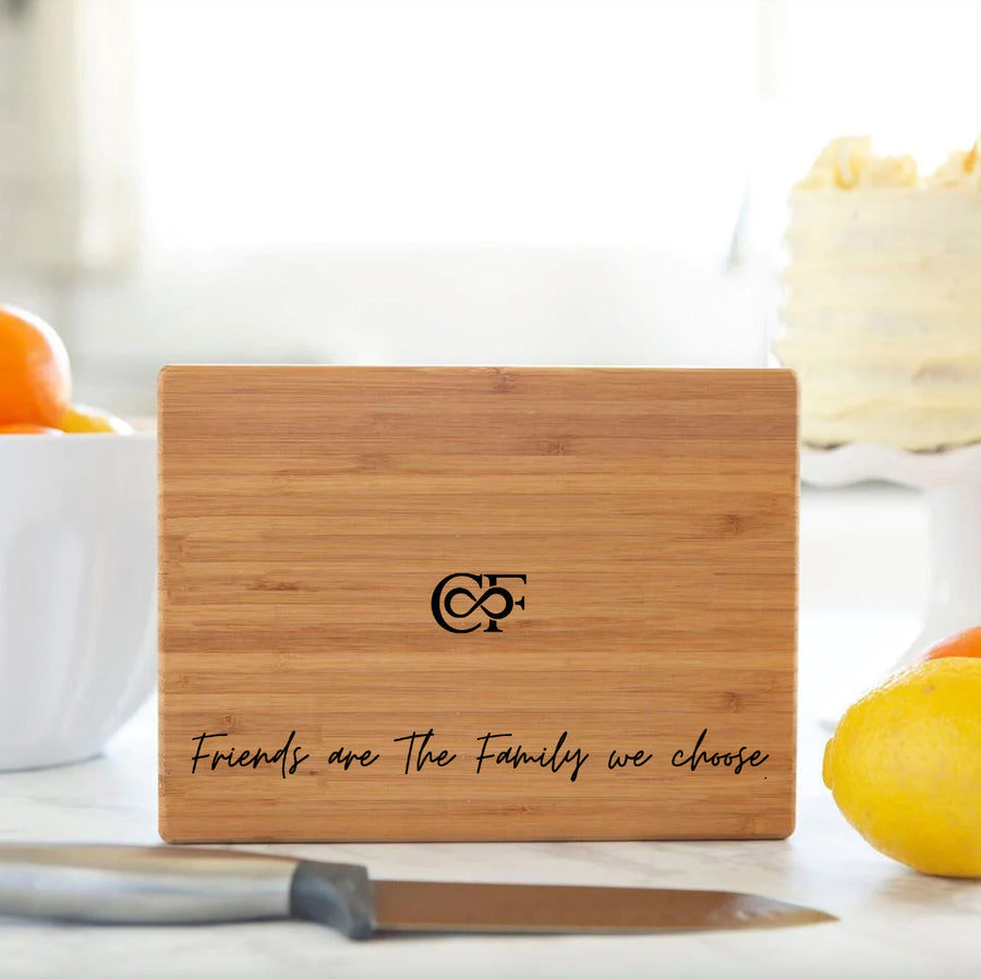 Personalized Friends are Family Cutting Board