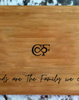 Personalized Friends are Family Cutting Board