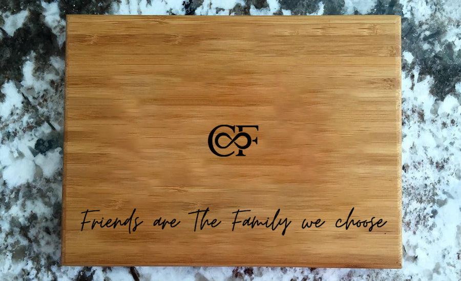 Personalized Friends are Family Cutting Board