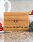 Personalized Friends are Family Cutting Board