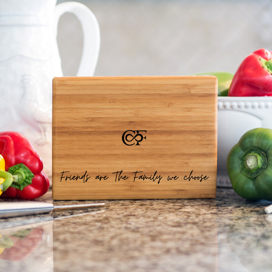 Personalized Friends are Family Cutting Board